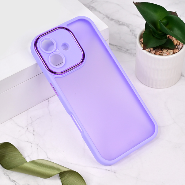 Torbica Shining Camera za iPhone 16 6.1 ljubicasta - 217115