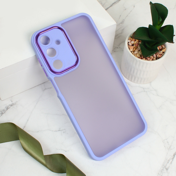 Maska za Samsung Galaxy A25 5G Shining Camera ljubičasta - 212406-1