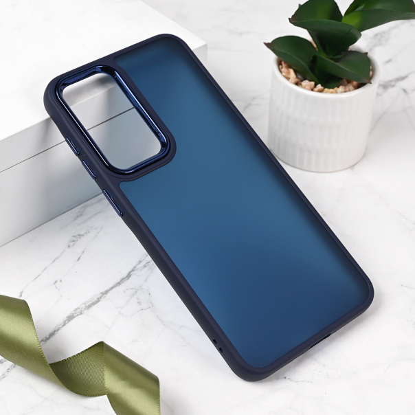 Maska za Samsung Galaxy A36 5G Shining Camera plava - 220596