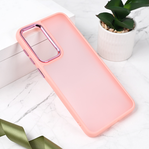 Maska za Samsung Galaxy A36 5G Shining Camera roze - 220597