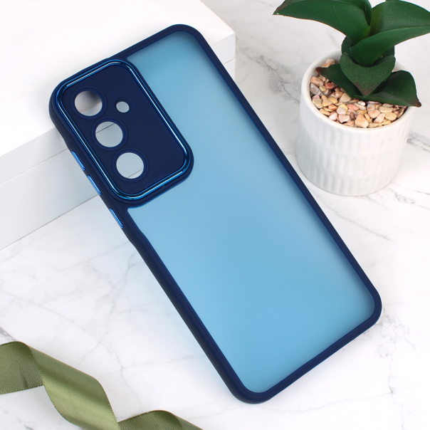 Maska za Samsung Galaxy A55 5G Shining Camera plava - 213953