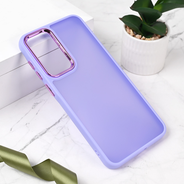 Maska za Samsung Galaxy A56 5G Shining Camera ljubičasta - 220600