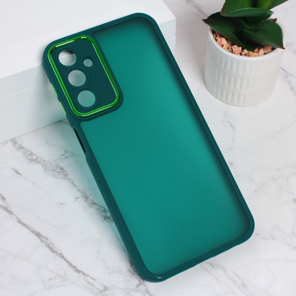 Torbica Shining Camera za Samsung Galaxy A24 4G tamno zelena - 208220
