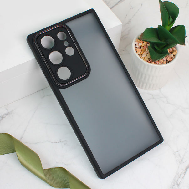 Maska za Samsung Galaxy S24 Ultra Shining Camera crna - 212414