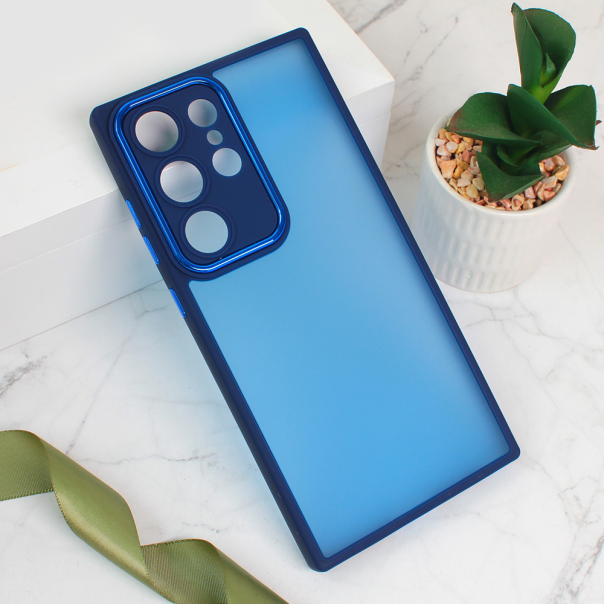 Maska za Samsung Galaxy S24 Ultra Shining Camera plava - 212417