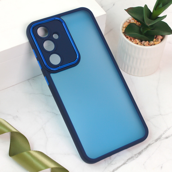 Maska za Samsung Galaxy S23 FE Shining Camera plava - 212422