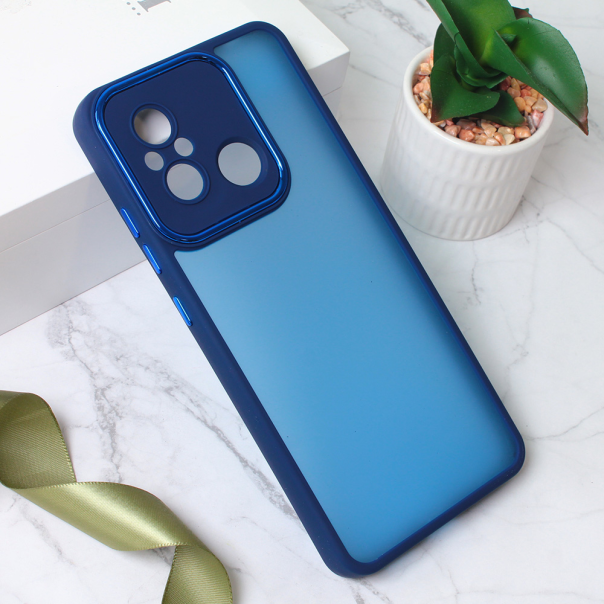 Maska za Xiaomi Redmi 12C Shining Camera plava - 207738