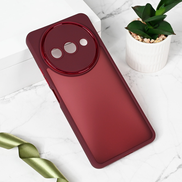 Maska za Xiaomi Redmi A3 Shining Camera crvena - 214552-1