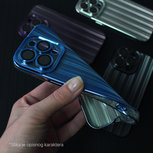 Maska za iPhone 14 Plus 6.7 Shining Line ljubičasta - 207451