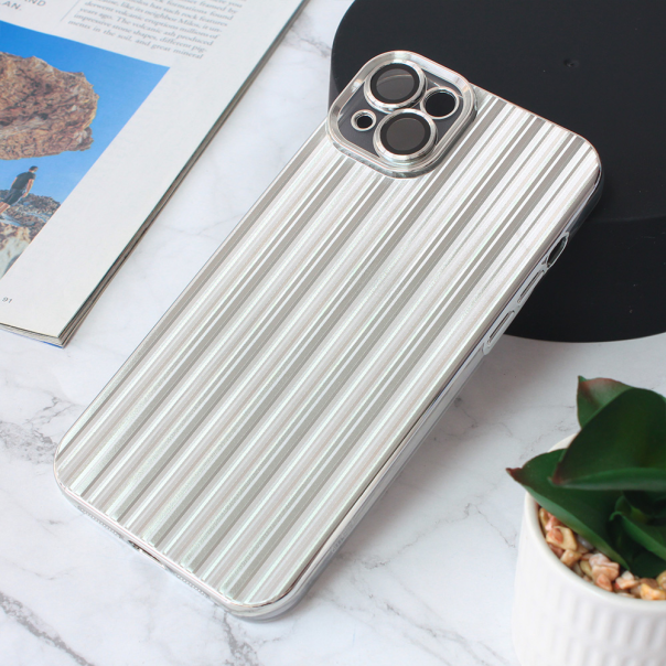 Maska za iPhone 14 Plus 6.7 Shining Line siva - 207452-1