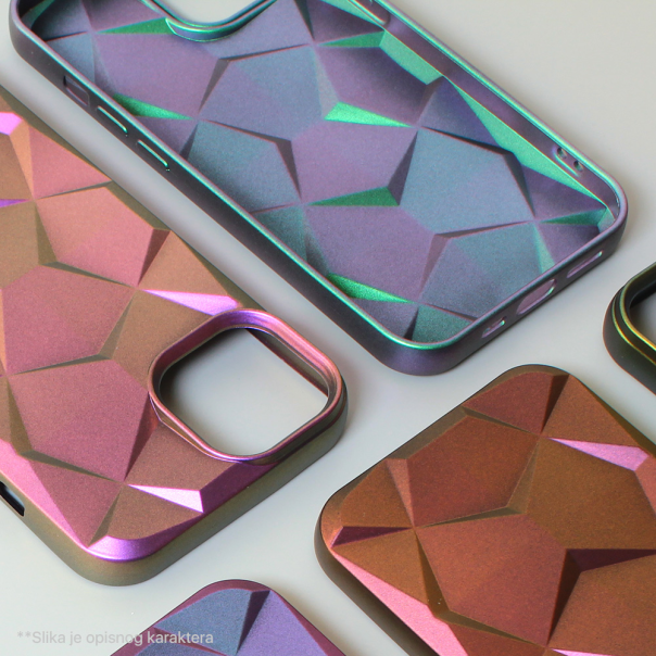 Torbica Shiny Diamond za iPhone 14 Pro 6.1 ljubicasta - 209050