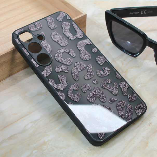 Maska za Samsung Galaxy S24 Plus Shiny glass crna - 212317