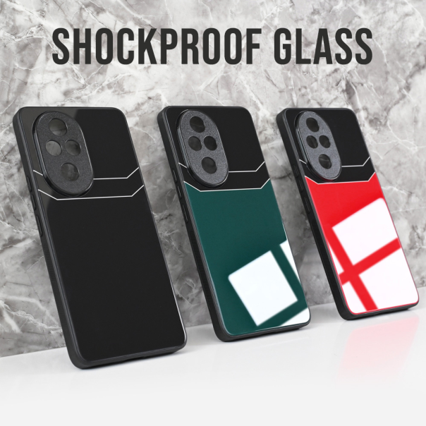 Maska za Honor 200 Lite Shockproof glass crvena - 215172