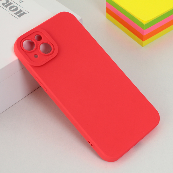Torbica Silikon color za iPhone 14 Plus 6.7 crvena - 204460
