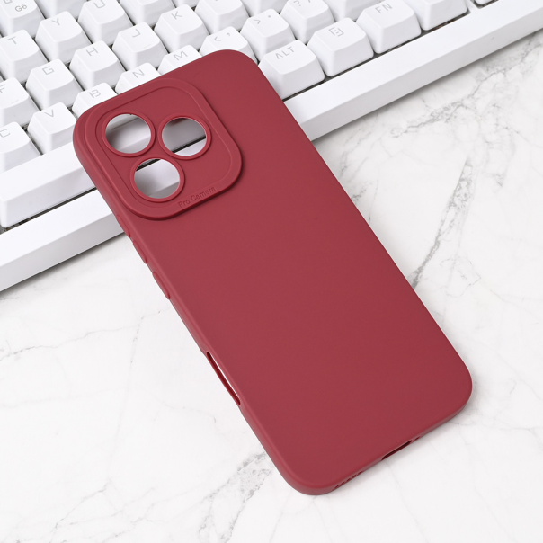 Maska za Honor 400 Lite Silikon Pro Camera bordo - 221798
