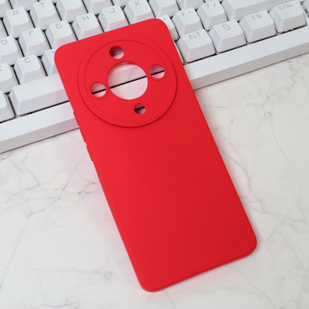 Torbica Silikon Pro Camera za Honor Magic 6 Lite crvena - 212665