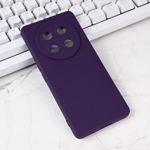 Maska za Honor Magic 7 Lite Silikon Pro Camera ljubičasta - 219839