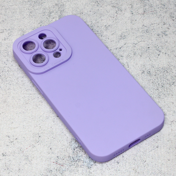 Maska za iPhone 13 Pro 6.1 Silikon Pro Camera ljubičasta - 201549