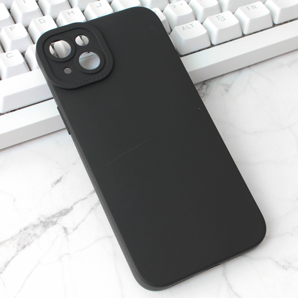 Maska za iPhone 15 Plus 6.7 Silikon Pro Camera crna - 209867