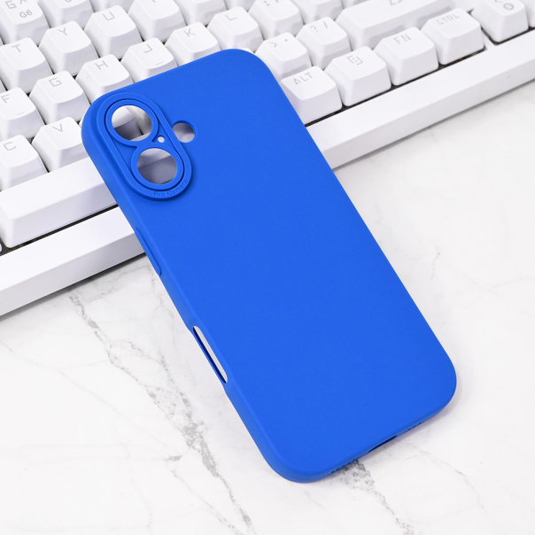 Torbica Silikon Pro Camera za iPhone 16 6.1 tamno plava - 217103