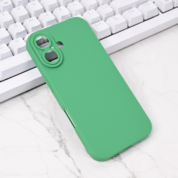Torbica Silikon Pro Camera za iPhone 16 6.1 tamno zelena - 217104