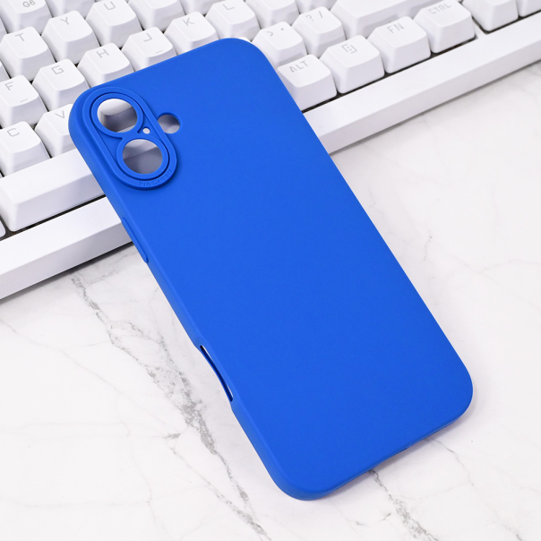 Torbica Silikon Pro Camera za iPhone 16 Plus 6.7 tamno plava - 217090