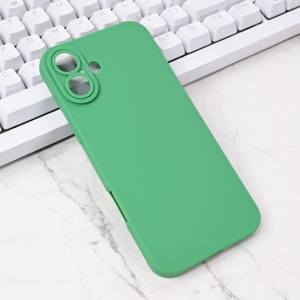 Torbica Silikon Pro Camera za iPhone 16 Plus 6.7 tamno zelena - 217091