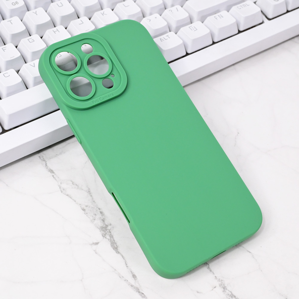 Torbica Silikon Pro Camera za iPhone 16 Pro Max 6.9 tamno zelena - 217099