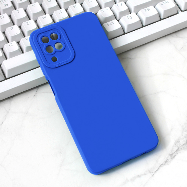 Torbica Silikon Pro Camera za Samsung A125F Galaxy A12 plava - 218436