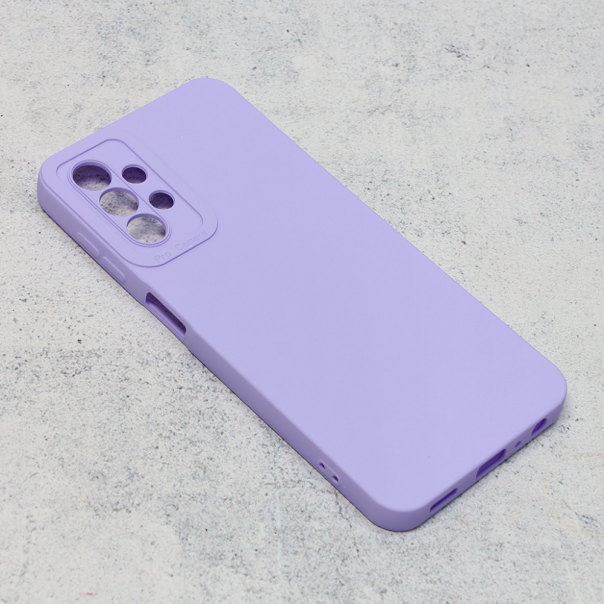 Maska za Samsung Galaxy A13 4G Silikon Pro Camera ljubičasta - 201569