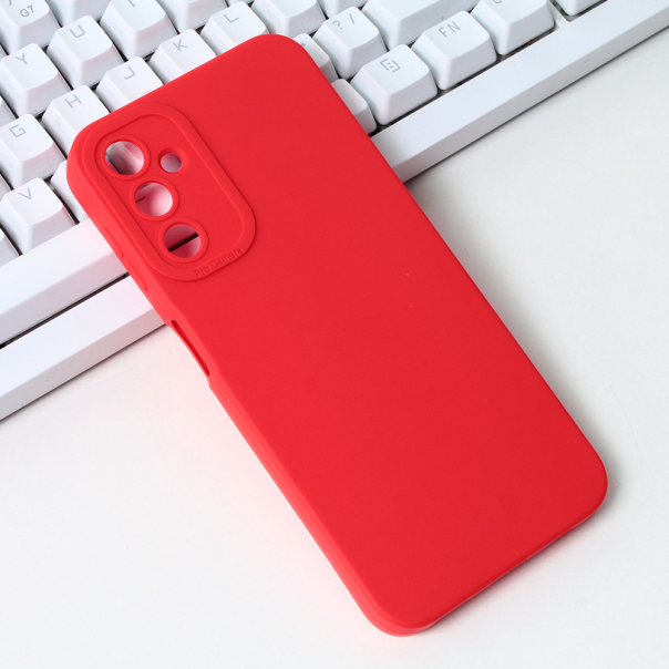 Maska za Samsung Galaxy A14 4G/5G Silikon Pro Camera crvena - 207584