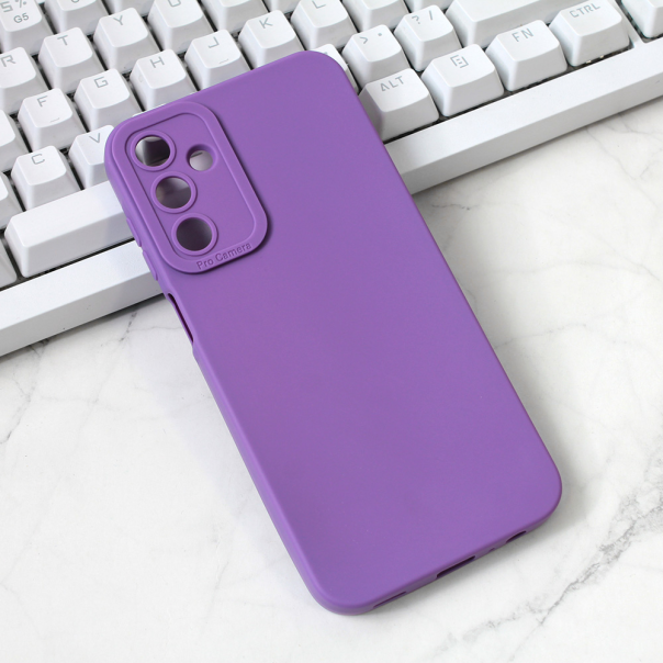 Maska za Samsung Galaxy A15 5G Silikon Pro Camera ljubičasta - 212173