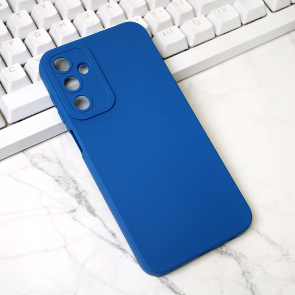 Maska za Samsung Galaxy A15 5G Silikon Pro Camera tamno plava - 213634