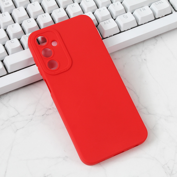 Maska za Samsung Galaxy A25 Silikon Pro Camera crvena - 212678