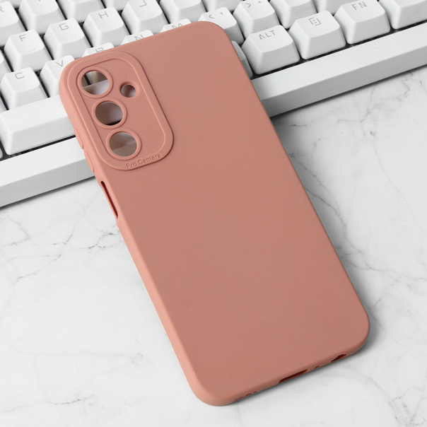 Maska za Samsung Galaxy A25 Silikon Pro Camera roze - 212680