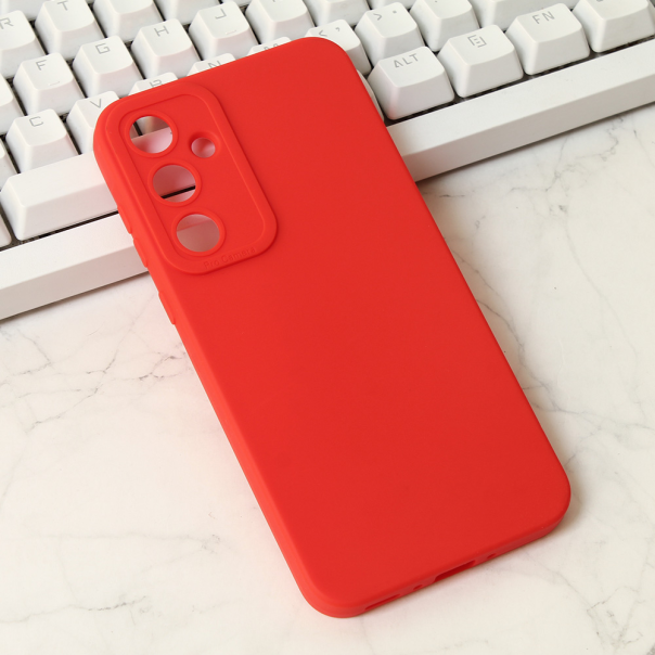Maska za Samsung Galaxy A35 5G Silikon Pro Camera crvena - 212685