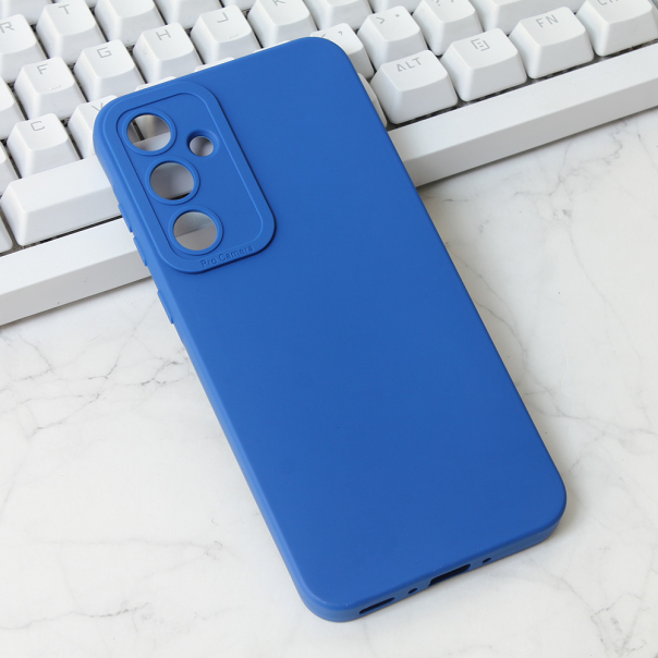 Maska za Samsung Galaxy A35 5G Silikon Pro Camera tamno plava - 212688