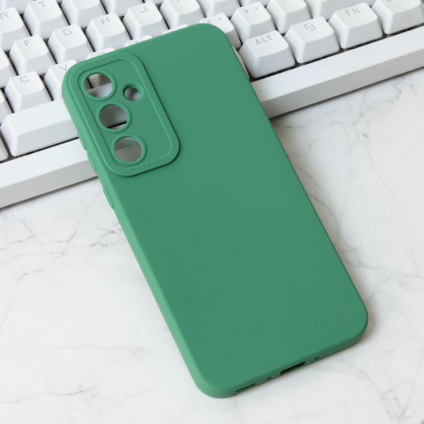 Maska za Samsung Galaxy A35 5G Silikon Pro Camera zelena - 212689
