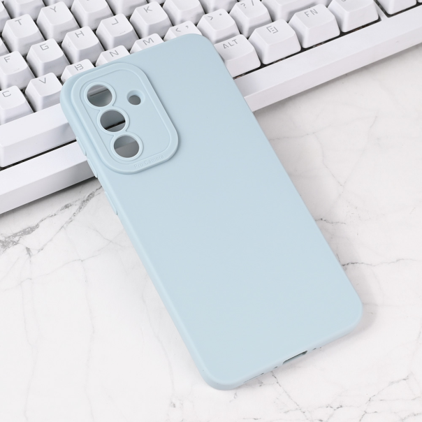 Maska za Samsung Galaxy A36 5G Silikon Pro Camera svetlo plava - 219843