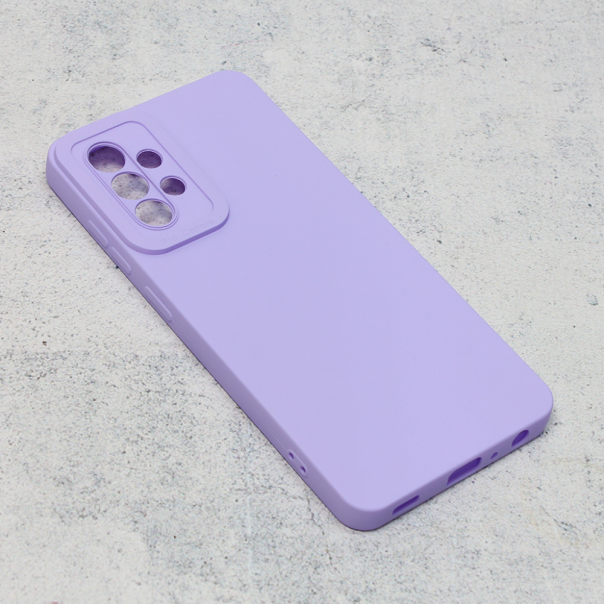 Maska za Samsung Galaxy A52 4G/A52 5G/A52s 5G Silikon Pro Camera ljubičasta - 201590