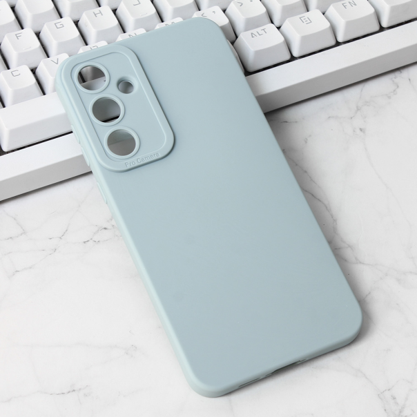 Maska za Samsung Galaxy A55 5G Silikon Pro Camera svetlo plava - 212693