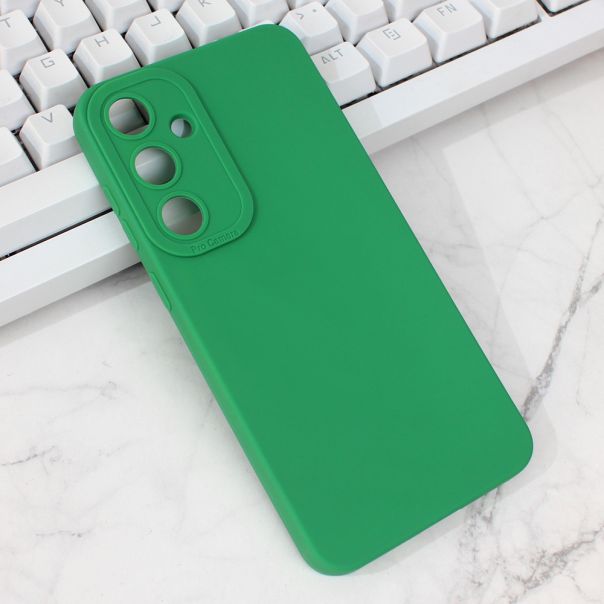 Maska za Samsung Galaxy S24 Plus Silikon Pro Camera zelena - 212176-1