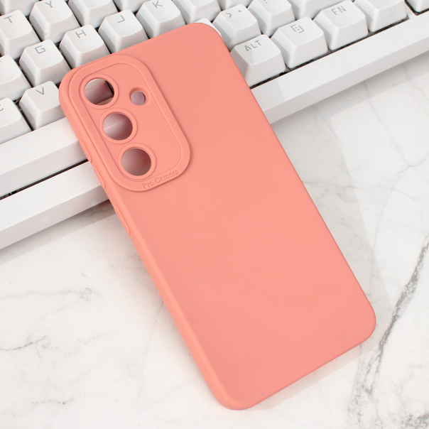 Maska za Samsung Galaxy S24 Silikon Pro Camera roze - 212175