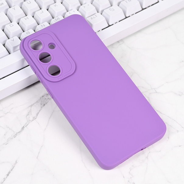 Torbica Silikon Pro Camera za Samsung S721B Galaxy S24 Fe ljubicasta - 218301