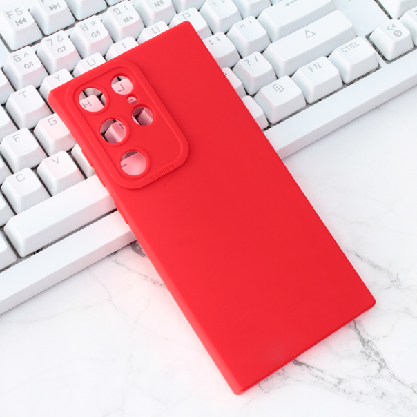 Maska za Samsung Galaxy S23 Ultra Silikon Pro Camera crvena - 206703