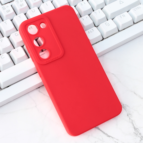 Maska za Samsung Galaxy S23 Plus Silikon Pro Camera crvena - 206704