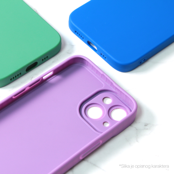 Maska za Xiaomi Redmi A3 Silikon Pro Camera crvena - 214153