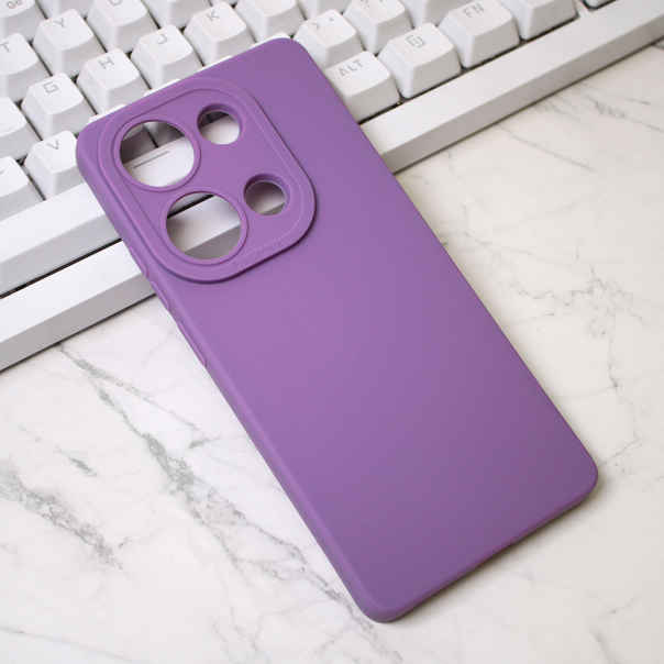 Maska za Xiaomi Redmi Note 13 Pro 4G (EU) Silikon Pro Camera ljubičasta - 213643