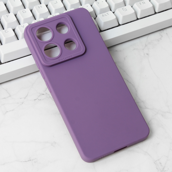 Maska za Xiaomi Redmi Note 13 Pro 5G (EU) Silikon Pro Camera ljubičasta - 212702