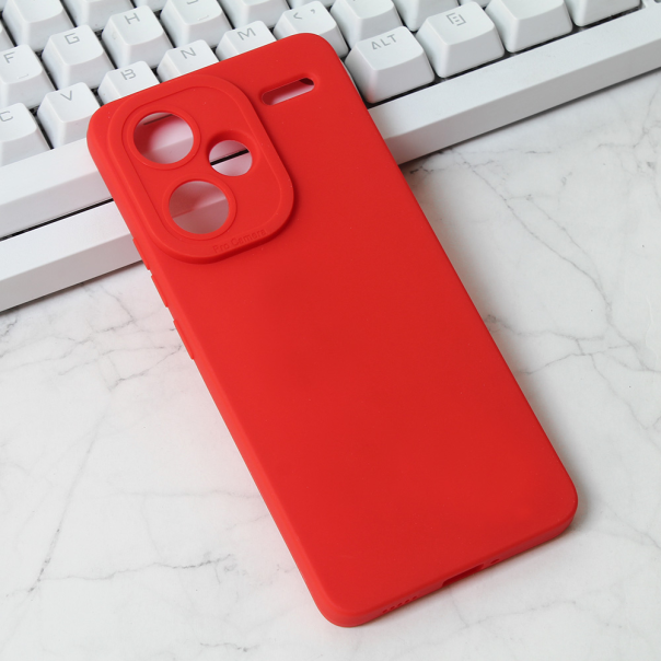Maska za Xiaomi Redmi Note 13 Pro Plus (EU) Silikon Pro Camera crvena - 212707